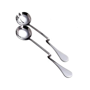 Elegante juego de cubiertos de acero inoxidable moderno de 5 piezas, vajilla desechable, asas de diseño de cadena para boda, comedor, cuchara, cuchillo, tenedor - Product Image 3