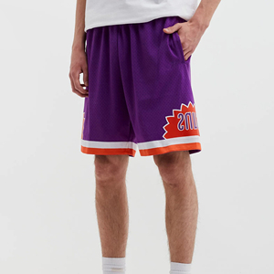 Short d'entraînement personnalisé pour hommes Polyester à séchage rapide de haute qualité Vêtements de sport vintage pour basket-ball Vêtements de sport avec logo privé imprimé solide - Product Image 2