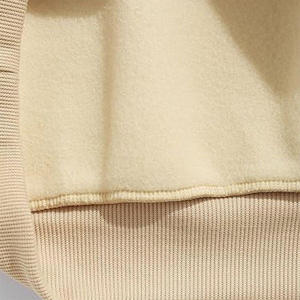 Sudadera con Capucha Corta de Gran Tamaño para Hombre, Bordada, Informal, de Otoño, con Bolsillo, 100% Algodón, Secado Rápido, Estilo Urbano - Product Image 4