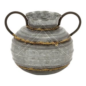 Vases à fleurs en métal décoratifs fabriqués à la main avec des formes audacieuses et uniques disponibles au tarif de gros - Product Image 1