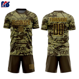 Nouvel arrivage d'uniformes de football graphiques entièrement personnalisables Short en jersey respirant vêtements de football sublimés - Product Image 6