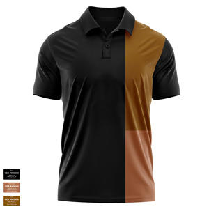 Algodón 100% de alta calidad para Polos y camisetas Jersey sólido bordado personalizado al por mayor con su propio logotipo impreso de marca - Product Image 6