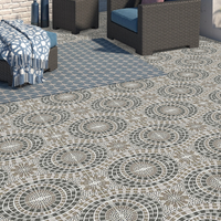 Dalles de parking 30x30 cm semi-porcelaine, résistantes, pour extérieur, allée, finition mate, terrasse, jardin, surface durable, aspect pierre
