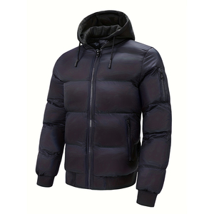 แจ็กเก็ตทรงพองฟูสำหรับผู้ชายเสื้อผ้าแนวสตรีทแบบลำลองใหม่ล่าสุด - Product Image 5
