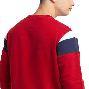 Precio al por mayor de algodón liso personalizado en blanco hombres sudaderas invierno de moda hombres pulóver sudaderas - Product Image 5