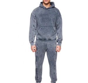 Survêtement pour homme en tissu durable, lavage à l'acide, disponible en gros, sur mesure, anti-rides, de haute qualité, lavage à l'acide - Product Image 1