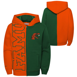 Sweats à capuche FAMU en coton 100% imperméable, imprimés en silicone personnalisés, brodés, solides, pour l'hiver, unisexe, pour l'Université Floride A&M - Product Image 4