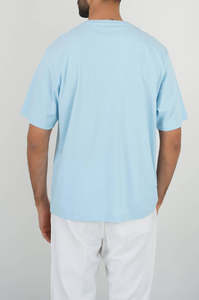 2025 Mới Đến Người Đàn Ông Của Nhà Thiết Kế T Áo Sơ Mi Tùy Chỉnh Thương Hiệu Dành Cho Người Lớn Kích Thước Nam Đường Phố Thời Trang Rắn Màu <span class=keywords><strong>Polyester</strong></span>/Cotton Dệt Kim Áo Sơ Mi - Product Image 3