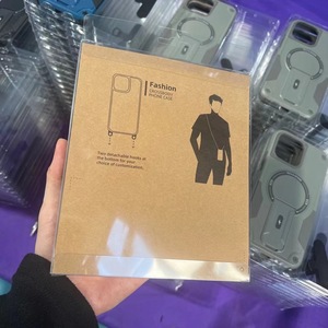 OEM/ODM PVC hộp + vỉ + Kraft Giấy điện thoại di động Trường hợp bìa dây buộc gói hộp gói sang trọng bao bì - Product Image 4