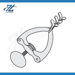 Retractor Mastoideo con 3 Ganchos Rompecabezas de 114 mm de Largo, Instrumentos Quirúrgicos de Acero Inoxidable, Fabricante en Pakistán - Product Image 2