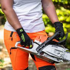 Wholesale Strong Grip Level 3 Goat Leather Chainsaw Safety Gloves for <b>Tree</b> <b>Cutting</b> workers - Product Image 3