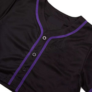 Camiseta Deportiva Corta de Béisbol para Mujer en Venta - Estilo Nuevo, Hecha de Poliéster, Camiseta de Béisbol Juvenil Personalizada, Precio al por Mayor - Product Image 3