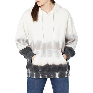 High Quality 100% Cotton Fleece Hooded Oversized Pocket <b>Pullover</b> <b>Men</b> Custom Logo Tie Dye Solid Pattern Private Label Streetwear - Product Image 1