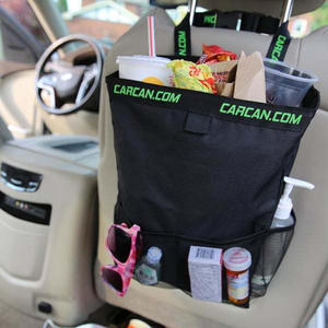 2025 vente en gros Durable Oxford tissu arrière pliant siège de rangement intérieur accessoire multifonctionnel universel ajustement Auto voiture ordures - Product Image 2