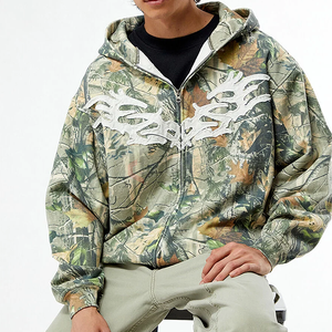 Sweat à capuche pour homme vente en gros 320GSM lourd surdimensionné décontracté coupe ample de haute qualité personnalisé sérigraphie logo pull - Product Image 1