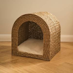 Casa para Mascotas en Forma de Arco de Mimbre y Pasto Marino Tejida a Mano, Ecológica, Refugio para Perros y Gatos, Proveedor Mayorista de Exportación - Product Image 3