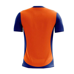 Uniformes de Fútbol de Alta Calidad al por Mayor, Modelo de Nueva Temporada, Sublimación Completa, Transpirable, Jersey con Cuello Redondo para Adultos, Cómodo - Product Image 2