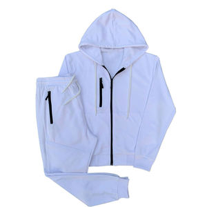 Mejor cantidad al por mayor último diseño llano hombres chándales precios bajos color sólido hecho a medida hombres chándal con sudaderas con capucha - Product Image 1