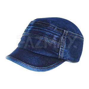 Último diseño Jeans sombrero al por mayor Jeans sombrero Unisex 2025 bajo precio Jeans sombrero para la venta personalizado - Product Image 1
