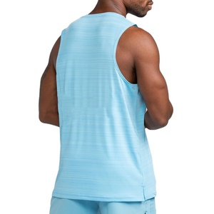 High Stretchy Round Neck Racerback Quick Dry Anti-Shrink Tank Top Gym Fitness Sports Top Breathable New Style <b>Running</b> <b>Singlet</b> - Product Image 6