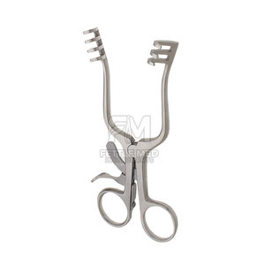 Stainless Steel Manual Surgical Instrument <strong>Balfour</strong> Self Retaining <strong>Abdominal</strong> <strong>Retractor</strong> with Deep Blades for General Surgery - Product Image 3