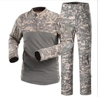 Ensemble tactique unisexe camouflage grenouille, respirant, imperméable, écologique, en polyester/coton Rip-Stop, pour homme
