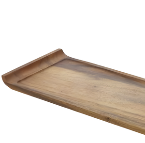 Plato de aperitivos de madera rectangular elegante para fiesta de boda restaurante Hotel hogar a bajo precio - Product Image 4