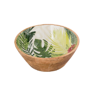 Best Quality Elegance Wood Salad <b>Serving</b> Bowl <b>Set</b> Wooden Tableware For Soup Fruit Salad <b>Dishes</b> Plates Party Handmade - Product Image 3