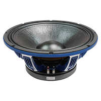 Nouveau haut-parleur PA haute puissance de 18 pouces, aimant en ferrite de 280 mm, bobine vocale intérieure et extérieure, caisson de basses, audio de scène