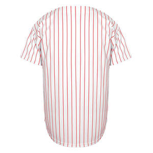 Uniforme de Béisbol Personalizado para Hombre, Manga Corta, Botones Completos, Transpirable, Secado Rápido, Jersey Deportivo al por Mayor, 100% Poliéster - Product Image 2