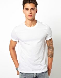 T-shirts en coton à Logo imprimé personnalisé pour hommes/T-shirts à col rond décontractés pour hommes de haute qualité - Product Image 2
