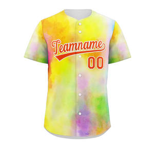 Nouveau maillot de baseball de qualité supérieure USA taille sublimé imprimé Logo nom hommes cousu maillot de baseball personnalisé - Product Image 2