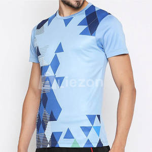 Ropa de verano para hombre, camisetas de sublimación de manga corta, cuello redondo, camisetas de sublimación recién llegadas - Product Image 4