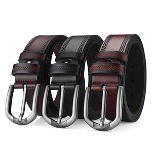 Ceinture en cuir de haute qualité pour hommes, à boucle ardillon, vente directe des fabricants pakistanais, modèle 2026 - Product Image 1