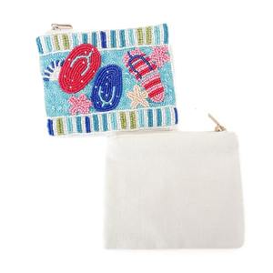 Monedero de Béisbol Bordado a Mano en Algodón, Personalizable, Ideal para Regalos de Agradecimiento, Calidad de Exportación - Product Image 6