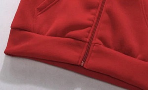 Sudadera con capucha sin mangas para hombre, ropa de calle de algodón de alta calidad con logotipo impreso personalizado - Product Image 4