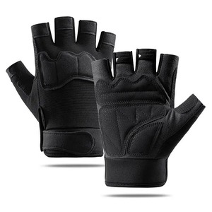 Guantes Deportivos de Medio Dedo de Alta Calidad para Hombre, Logotipo Personalizado, Nuevo Equipo de Gimnasio de Alta Calidad a Precio de Mayoreo - Product Image 3