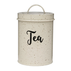 Wholesale Container Classic Stylish Wholesale Luxury New Iron Storage Box Metal Fancy Canister Round Shape <b>Kitchen</b> Ware - Product Image 4