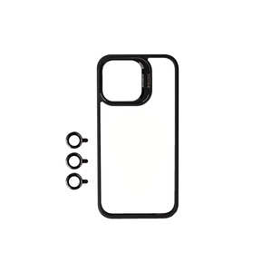 Coque de protection antichoc en silicone Netzy pour iPhone 15 Pro avec protection de l'appareil photo et béquille intégrée - Product Image 1