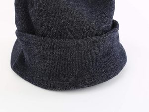 Unisex Casual Winter Beanie Hat Brim Warm Double Knit Cuff <b>Watch</b> Radar 100% Acrylic Hand Knitted Embroidery Breathable - Product Image 3