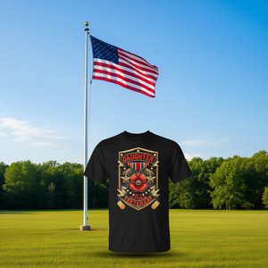T-shirt USA Proud Daughter of a Vietnam Veteran - Abbigliamento promozionale - Product Image 3