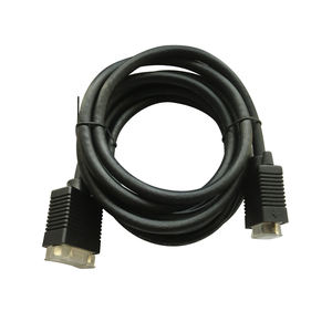 Adaptador VGA 1100303 macho-Macho Coaxial SCart 3,5mm Cable de audio/video de aluminio para proyector Disponible en longitudes de 1m y 30m - Product Image 1