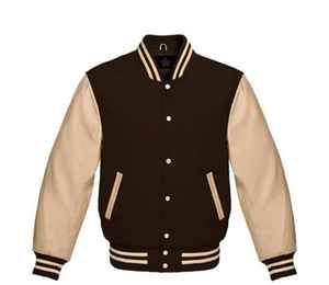Chaqueta Varsity de Béisbol, Personalizable con Logotipo, de Lona, Secado Rápido, Transpirable, Resistente al Viento, Ecológica, de Lana - Product Image 6