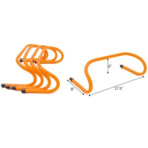<b>Agility</b> Hurdles for <b>Speed</b> <b>Training</b> Football & Soccer Equipment Plastic Hurdles for Sports <b>Training</b> - Product Image 1