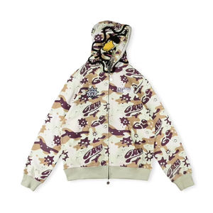 Sudadera con Estampado Puff de Moda para Hombre con Arte en Relieve y Material Grueso y Acogedor para Tendencias de Moda Urbana - Product Image 5