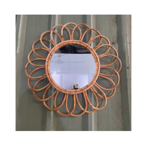 Miroirs muraux en rotin, miroirs décoratifs, miroirs de maquillage, miroirs de table, miroirs de maquillage en vrac pour l'exportation du Vietnam - Product Image 2