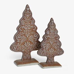 Árbol de mesa de Artware de Navidad decorativo galvanizado lavado blanco para Material galvanizado de Navidad - Product Image 4