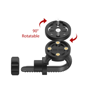 CYCLAMI-Soporte de montaje para ordenador de bicicleta, base ajustable, cronómetro, velocímetro, soporte para <span class=keywords><strong>Garmin</strong></span>/XOSS Magene - Product Image 2