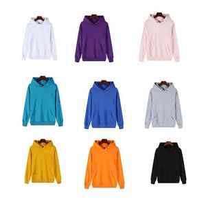 Sweat à capuche en molleton 100% coton de haute qualité, personnalisé, solide, pour homme - Product Image 4