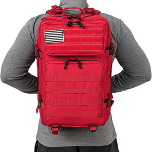 Mochila táctica personalizada con impresión de logotipo bordado al aire libre senderismo Camping equipo de viaje OEM proveedor de fábrica - Product Image 3